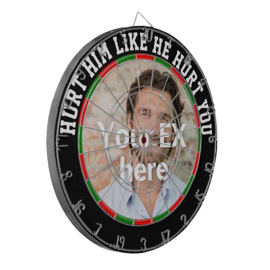 Zerteilen perfekte Geschenke für sie, um über ihn Dartscheibe (Vorderseite Links)