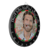 Zerteilen perfekte Geschenke für sie, um über ihn  Dartscheibe (Vorderseite Links)