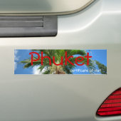 Zertifikat des Besuchs - Phuket, Thailand Autoaufkleber (Auf Auto)