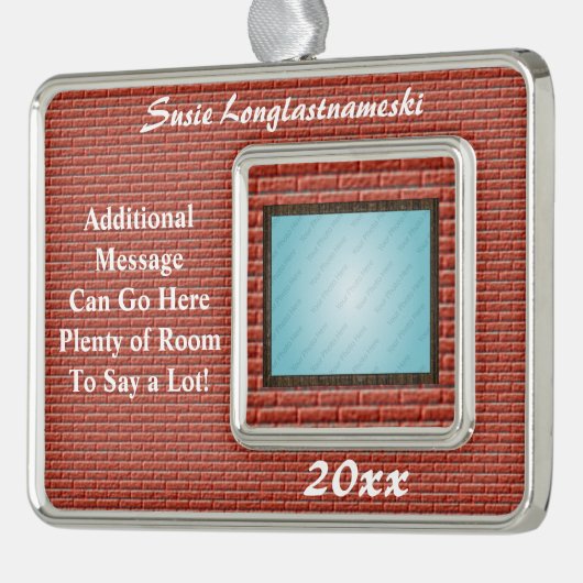 Zertifikat, Diplom oder Preis-Verzierung Rahmen-Ornament Silber (Links)