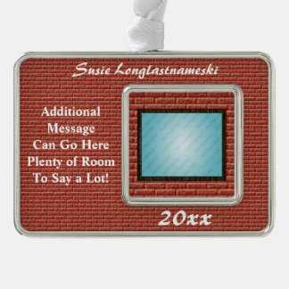 Zertifikat, Diplom oder Preis-Verzierung Rahmen-Ornament Silber