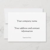 Zertifikat für Blaues Wasser und Lippenpads (Rückseite)