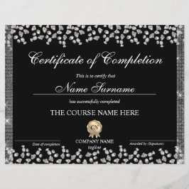 Zertifikat für den Abschluss Diamant