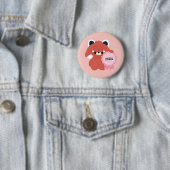 Zertifiziert Peinlicher Roter Panda Button (Beispiel)
