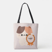 Zertifiziert süße Katze Tasche (Rückseite)
