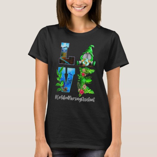 Zertifizierte Assistant Liebe World Earth Day G T-Shirt (Vorderseite)