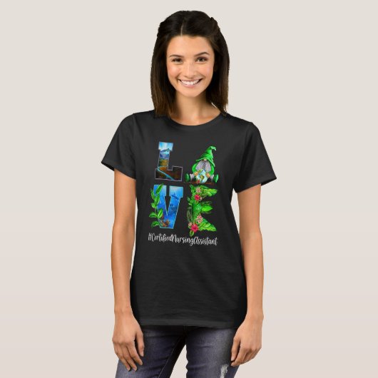 Zertifizierte Assistant Liebe World Earth Day G T-Shirt (Vorne ganz)