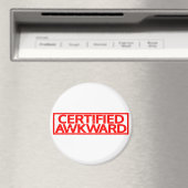 Zertifizierte Awkward-Briefmarke Magnet (In Situ (Geschirrspüler))