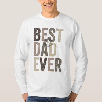 Zertifizierte Beste Vater je Vatertag Typografie T-Shirt