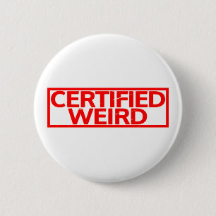 Zertifizierte Briefmarke Button