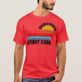 Zertifizierte Cook-Retro-Vintage Jobbezeichnung pr T-Shirt