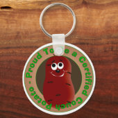 Zertifizierte Couch Potato Schlüsselanhänger (Vorderseite)