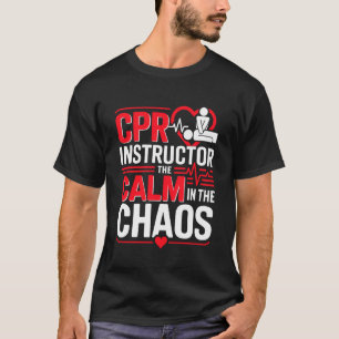 Zertifizierte CPR-Ausbildung Lustiger CPR-Dozent T-Shirt