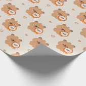 Zertifizierte Delulu-Kapybara Geschenkpapier (Ecke)