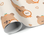 Zertifizierte Delulu-Kapybara Geschenkpapier (Rolleneckpunkt)