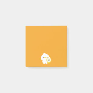 Zertifizierte entgleiste Ente Post-it Klebezettel