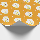 Zertifizierte enthemmte Ente Geschenkpapier (Ecke)