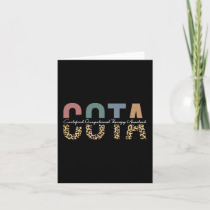 Zertifizierte Ergotherapie-Assistentin COTA Karte