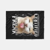 Zertifizierte Freak Eat Cement Funny Cursed Albern Fleecedecke (Vorderseite (Horizontal))