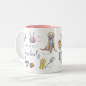 Zertifizierte Homones Social Distancing Tasse Cele (Vorderseite Links)