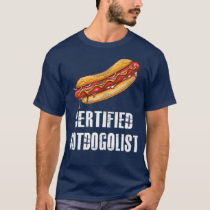 Zertifizierte Hotdogolist Funny Hot Dog Würste T-Shirt