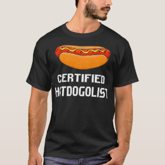 Zertifizierte Hotdogolist Hot Dog Sausages Lovers T-Shirt