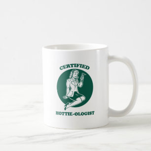 Zertifizierte Hottie-ologin Kaffeetasse