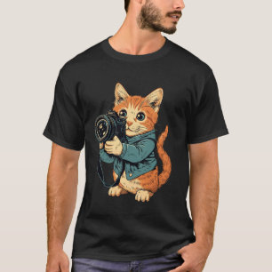 Zertifizierte Katzenfotografin und Katzenfotograf T-Shirt