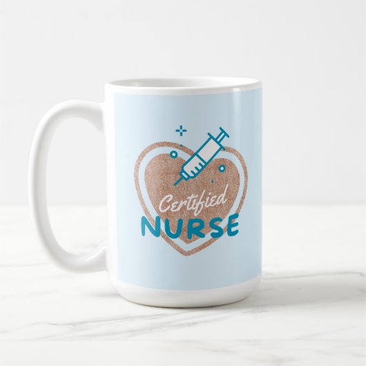 Zertifizierte Krankenversicherung Kaffeetasse (Links)