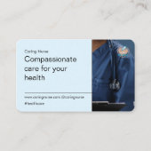 Zertifizierte Krankenversicherung Visitenkarte (Vorderseite)