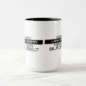 Zertifizierte Master Black Belt Coffee Tasse (Zentrum)
