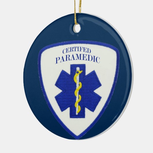 Zertifizierte Paramedic Custom Keramik Ornament (Links)