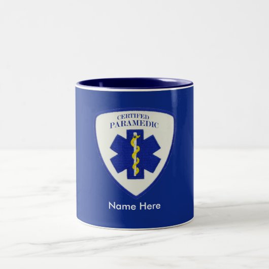 Zertifizierte Paramedic Custom Zweifarbige Tasse (Mittel)