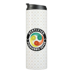 Zertifizierte Pickleball Lover Optionen Thermal Tu Thermosbecher