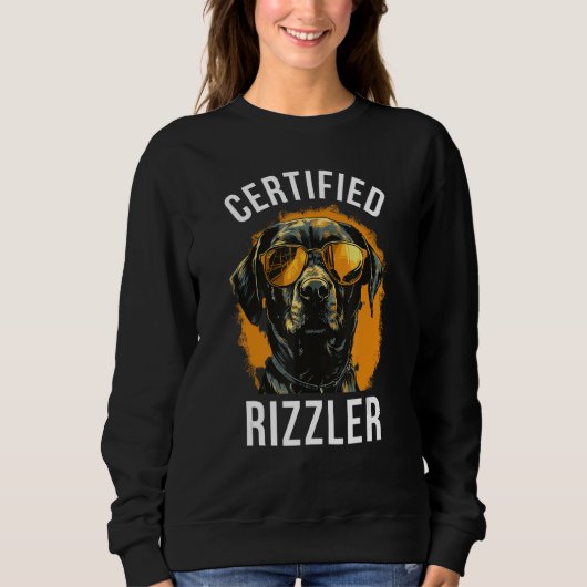 Zertifizierte Rizzler, Funny Meme, Memes, W Rizz Sweatshirt (Vorderseite)