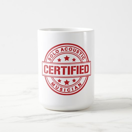 Zertifizierte SAM Emblem-Tasse Kaffeetasse (Mittel)