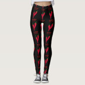 Zertifizierte scharfe Spikes Hot Thunder_Cove Leggings (Vorderseite)