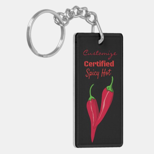 Zertifizierte scharfe Spikes Hot Thunder_Cove Schlüsselanhänger (Vorderseite links)