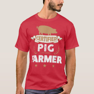Zertifizierte Schweinepest Bauer T-Shirt