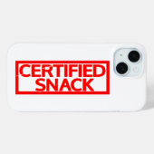 Zertifizierte Snack-Briefmarke Case-Mate iPhone Hülle (Rückseite (Horizontal))