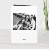 Zertifizierte Typografie für den besten Vater je V Karte (Rückseite)