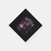 Zertifizierte Whimsigoth Hexe Broom Closet Classic Serviette (Ecke)