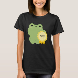 Zertifizierter Anhänglicher Frosch T-Shirt