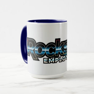 Zertifizierter Arbeitsplatz Rockstar Premium-Ges Tasse