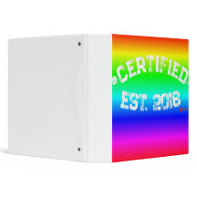 ZERTIFIZIERTER BINDER RAINBOW