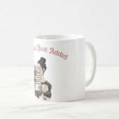 Zertifizierter Buchsüchtiger Kaffeetasse (VorderseiteRechts)