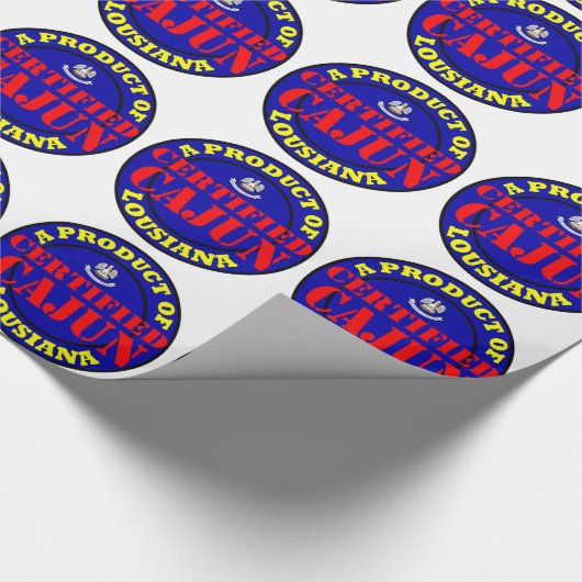 ZERTIFIZIERTER CAJUN GESCHENKPAPIER (Ecke)