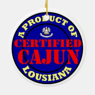 ZERTIFIZIERTER CAJUN KERAMIK ORNAMENT