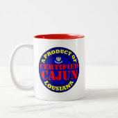 ZERTIFIZIERTER CAJUN ZWEIFARBIGE TASSE (Links)