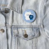 Zertifizierter Chaos Eisbär Button (Beispiel)